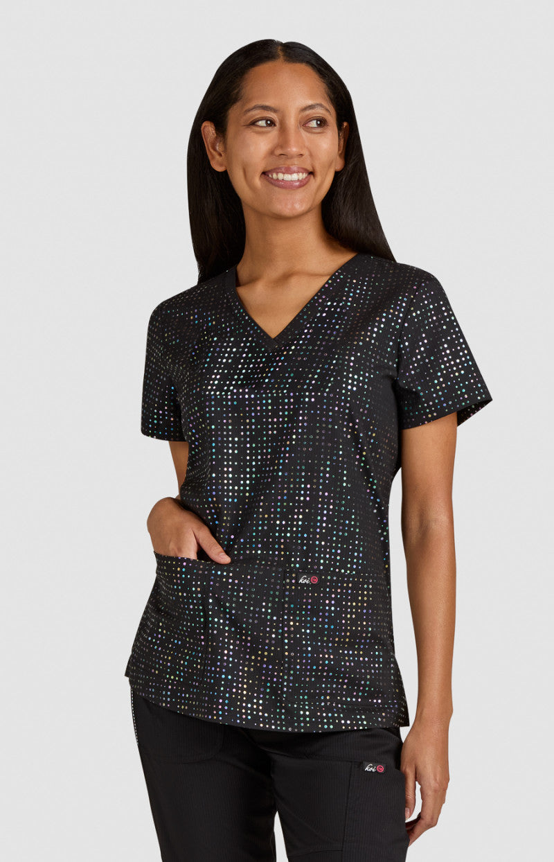 Velora Top Iridescent