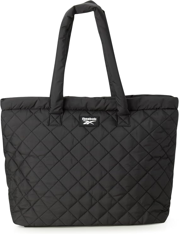 Reebok - Bolsa de hombro para mujer, bolsa de hombro para gimnasio, ligera, informal, para llevar