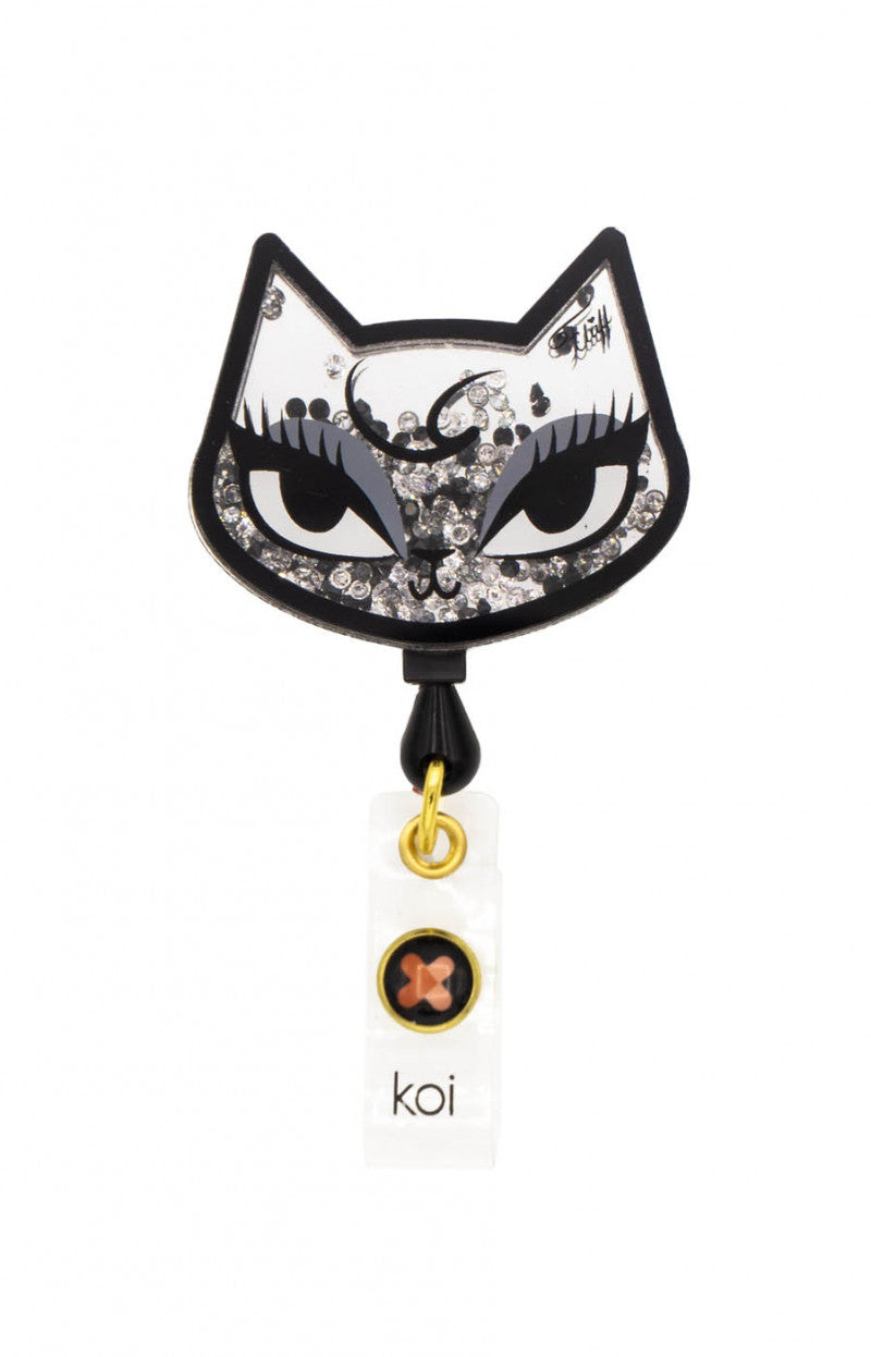 Shaker Badge Reel Billy Cat