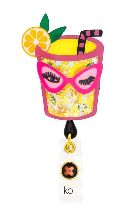 koi Shaker Badges Lemonade Girl