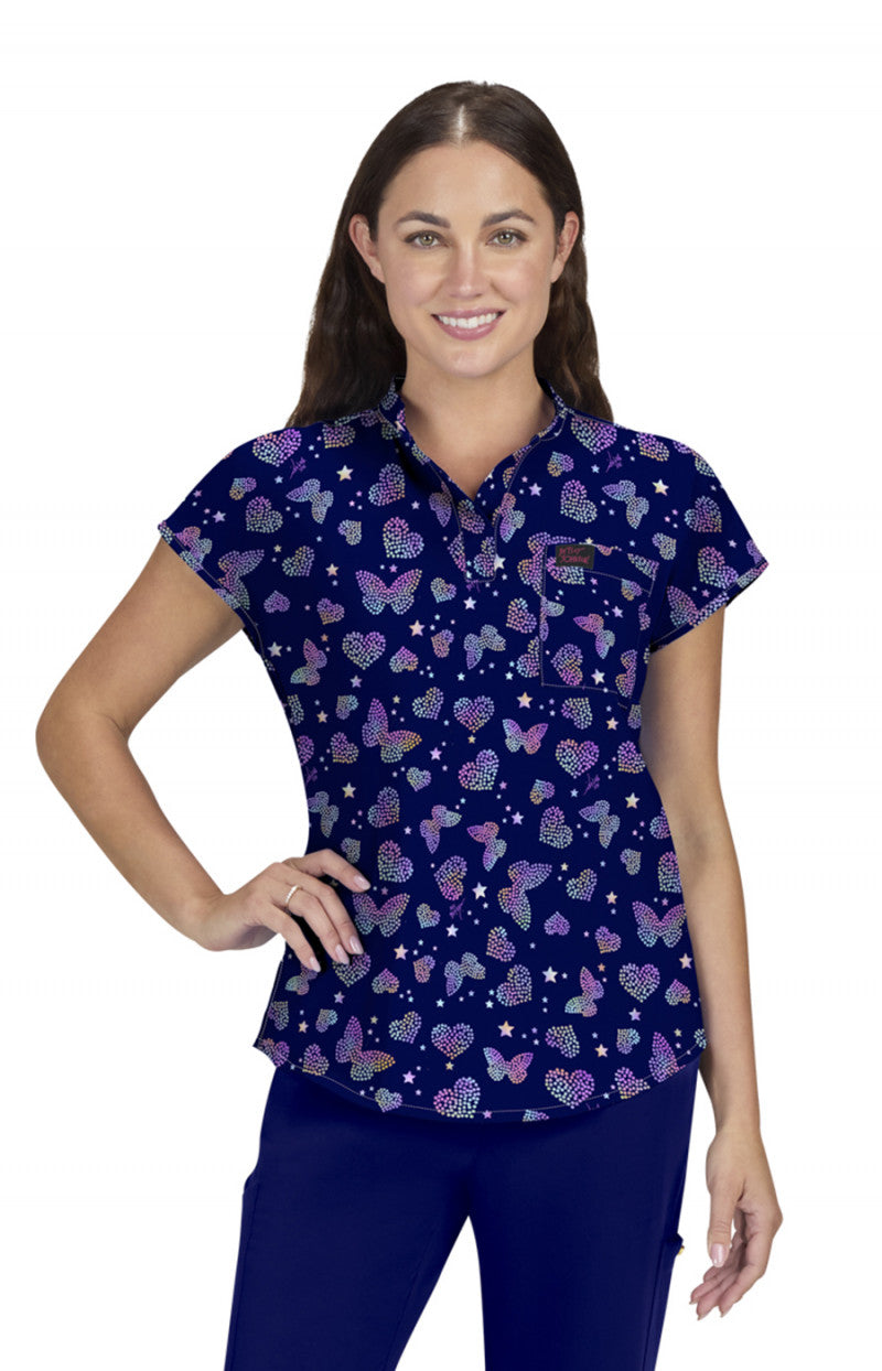 Ari Top Butterfly Aura Navy