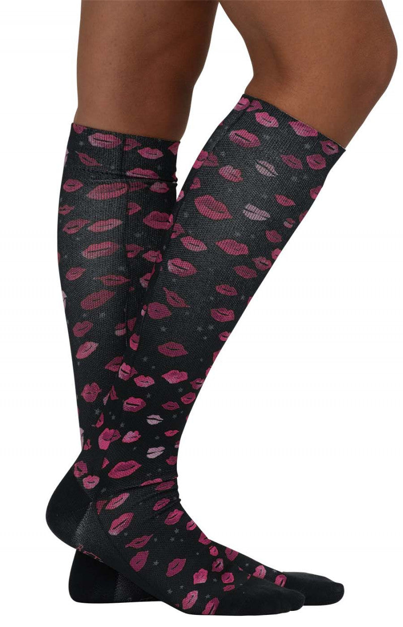 Betsey Sublim Comp Socks 3-pk Lips