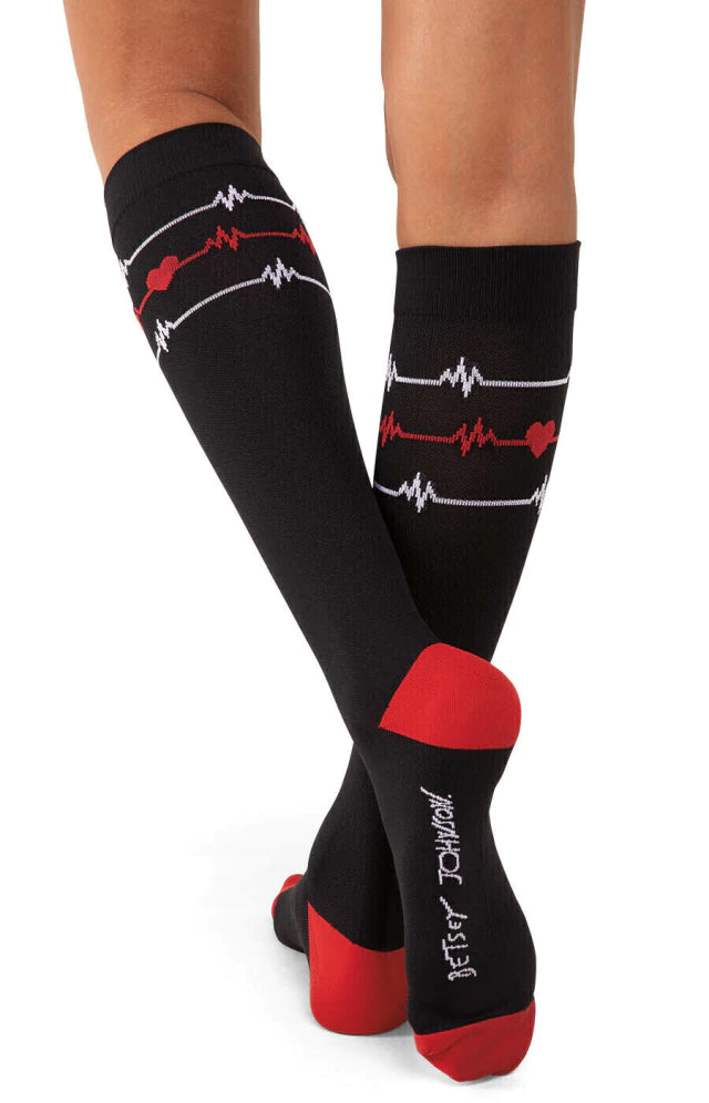 Compression Socks Betsey's electrocardiogram