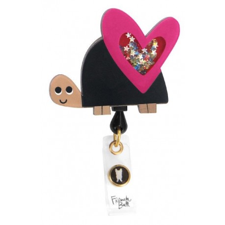 koi French Bull Shaker Retractable Badge Reels